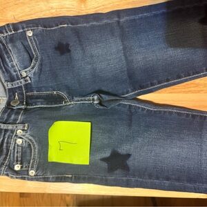 Girl's Blue Star Jeans